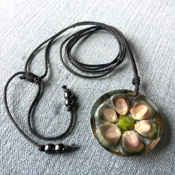 green corn pendant 2 up green corn necklace