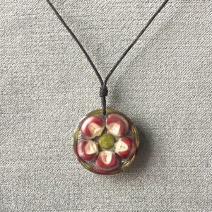 purple corn pendant 1 purple pink corn necklace