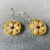 small yellow corn earrings 2 small yellow corn earrings