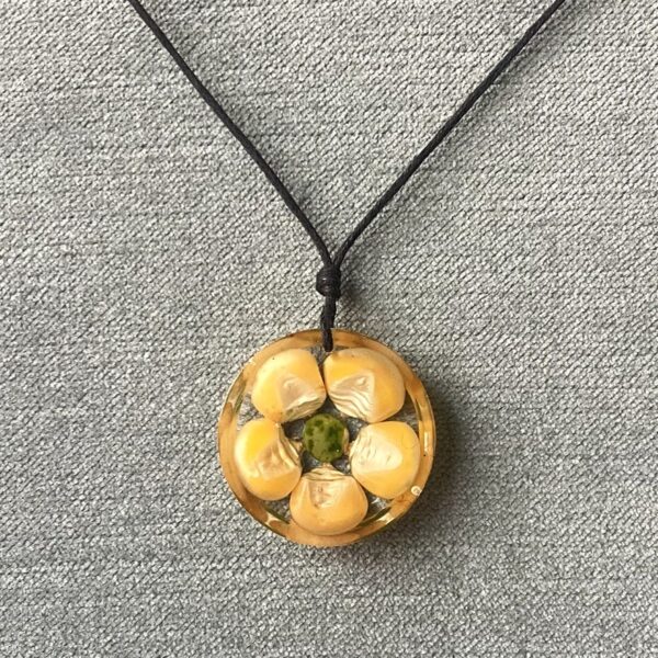 yellow corn necklace
